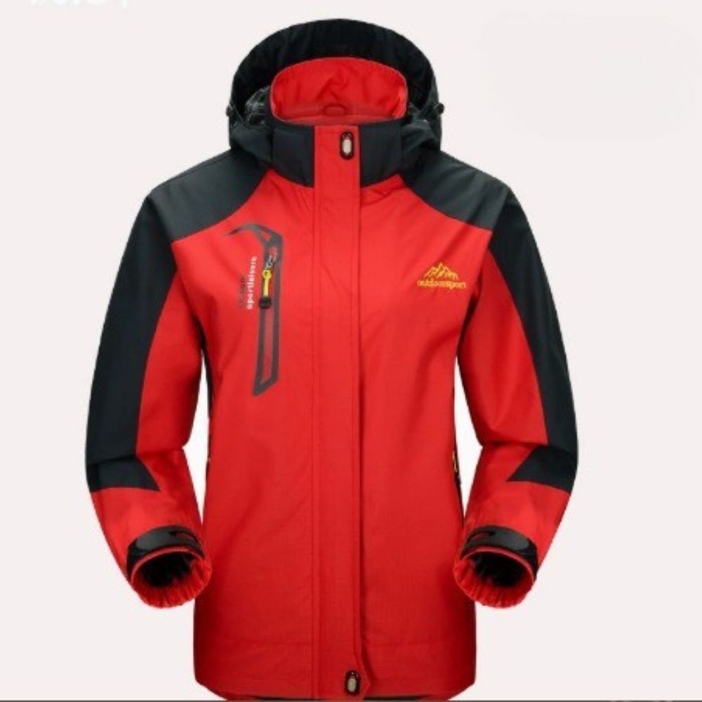 Damenjacke – Wasserdichte Outdoor-Shelljacke Mit Kapuze, Leicht, Wind- Und Regenschutz, Für Aktive Frauen