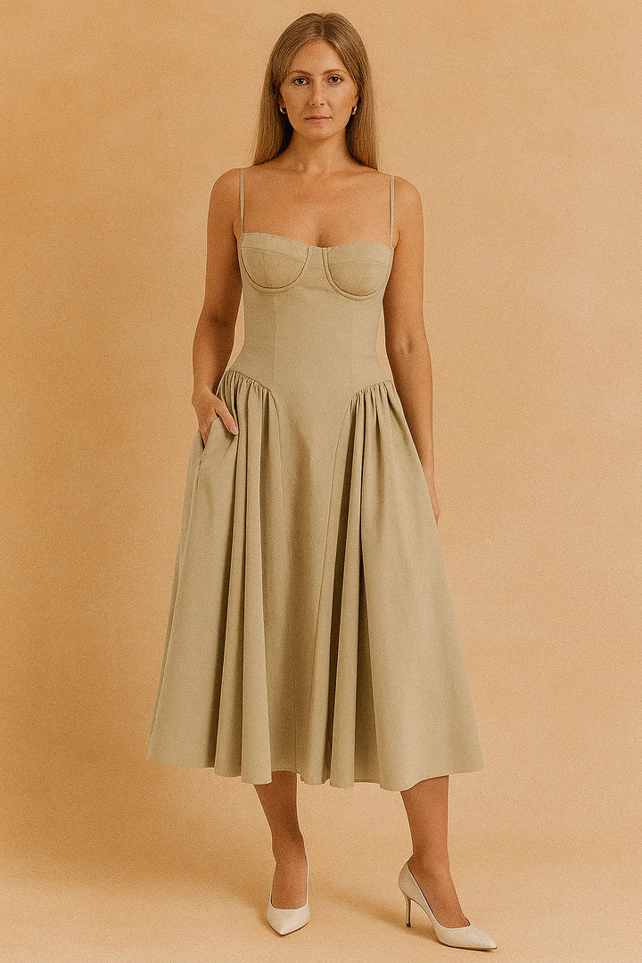 Ärmelloses Midi-Sommerkleid für Damen – Elegantes Design für besondere Anlässe 9