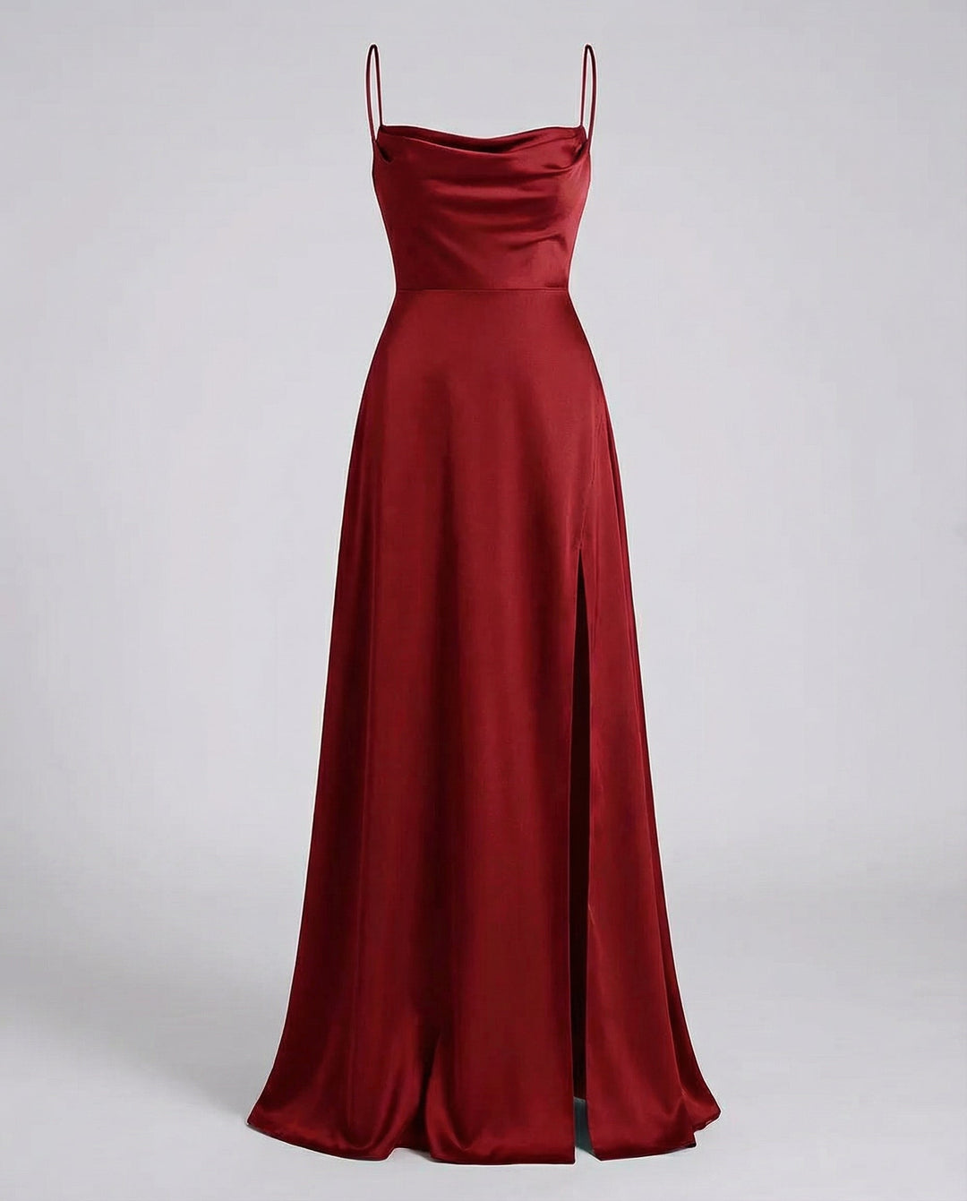 Ärmelloses Sommer-Maxikleid mit Schlitz für elegante Anlässe und Partys 3