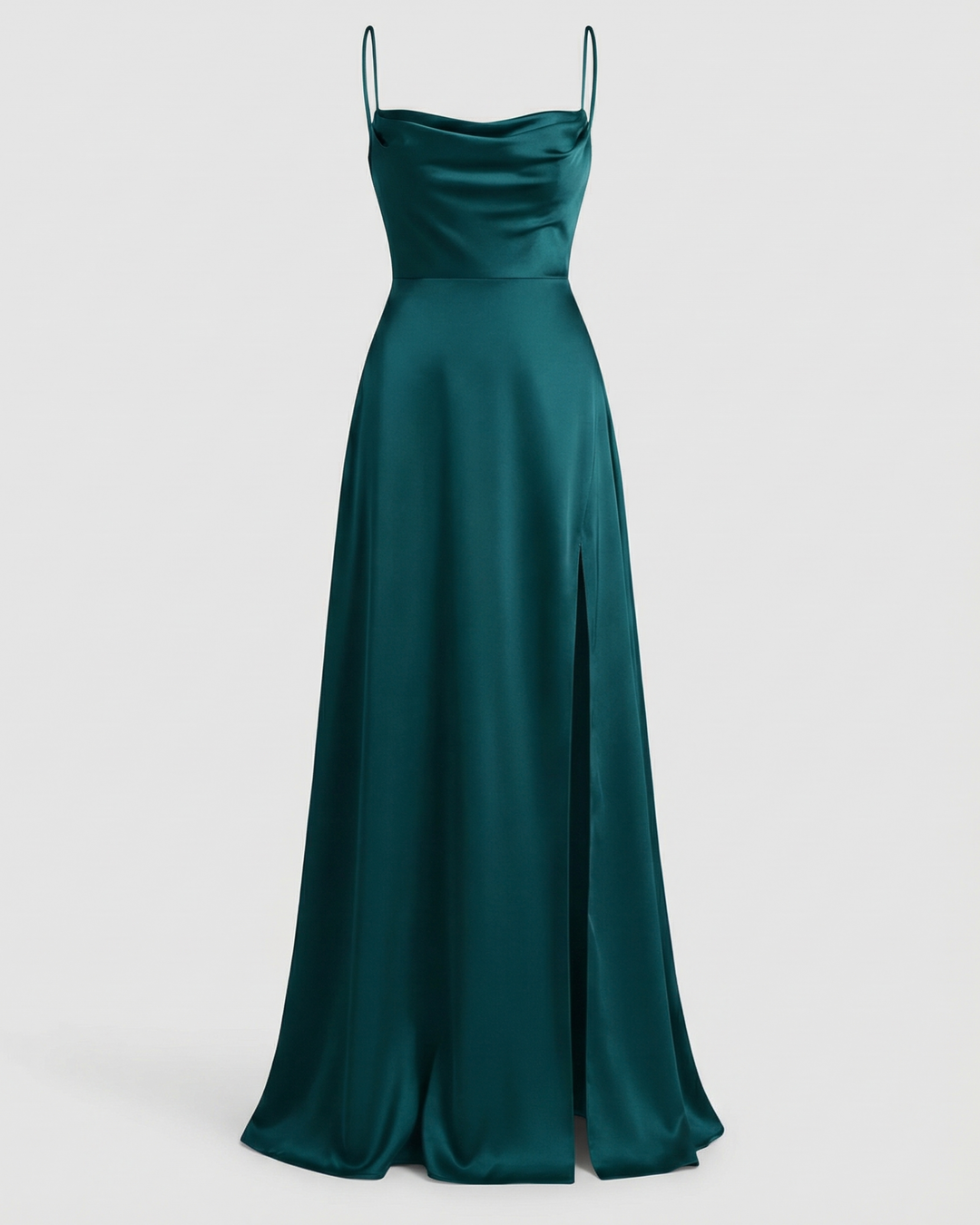 Ärmelloses Sommer-Maxikleid mit Schlitz für elegante Anlässe und Partys 4