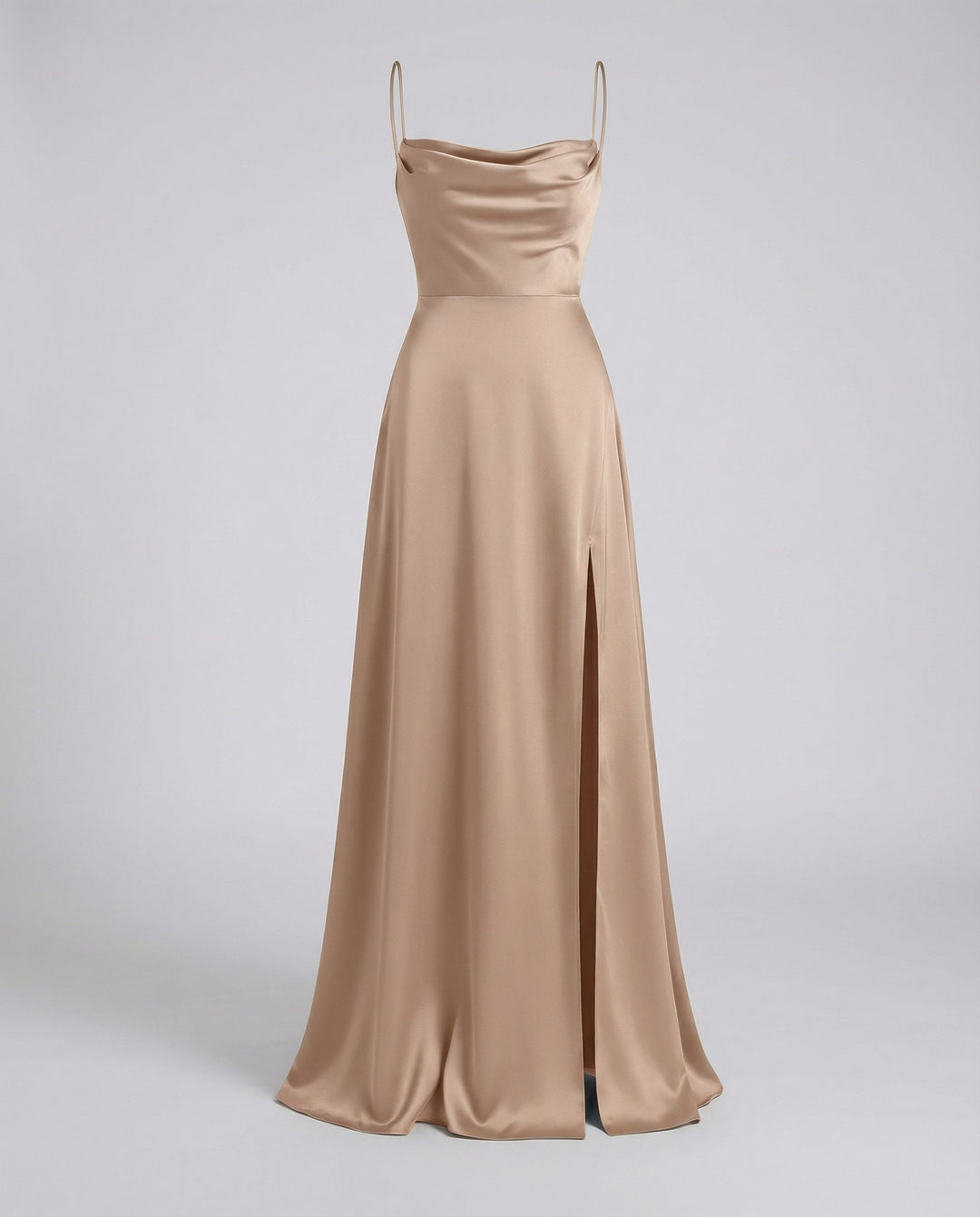 Ärmelloses Sommer-Maxikleid mit Schlitz für elegante Anlässe und Partys 8