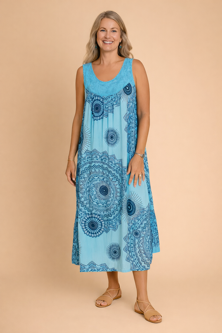 Ärmelloses Sommerkleid für Damen – Stilvolles und vielseitiges Design 3