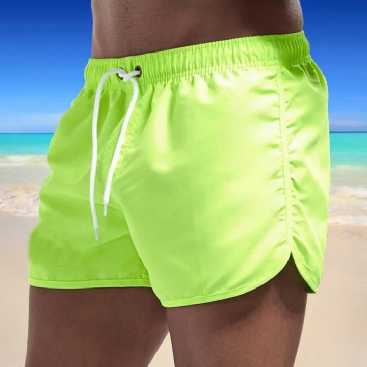 Badeshorts Herren mit Kordelzug – Stylische Badehosen Männer für Sommer und Strand, Bequeme Passform und Elastischer Bund 2
