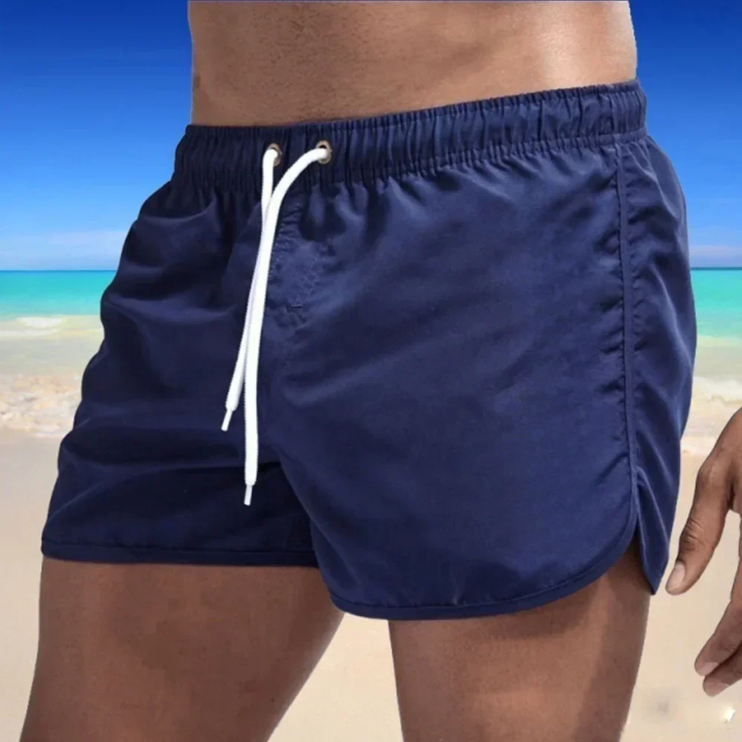 Badeshorts Herren mit Kordelzug – Stylische Badehosen Männer für Sommer und Strand, Bequeme Passform und Elastischer Bund 3