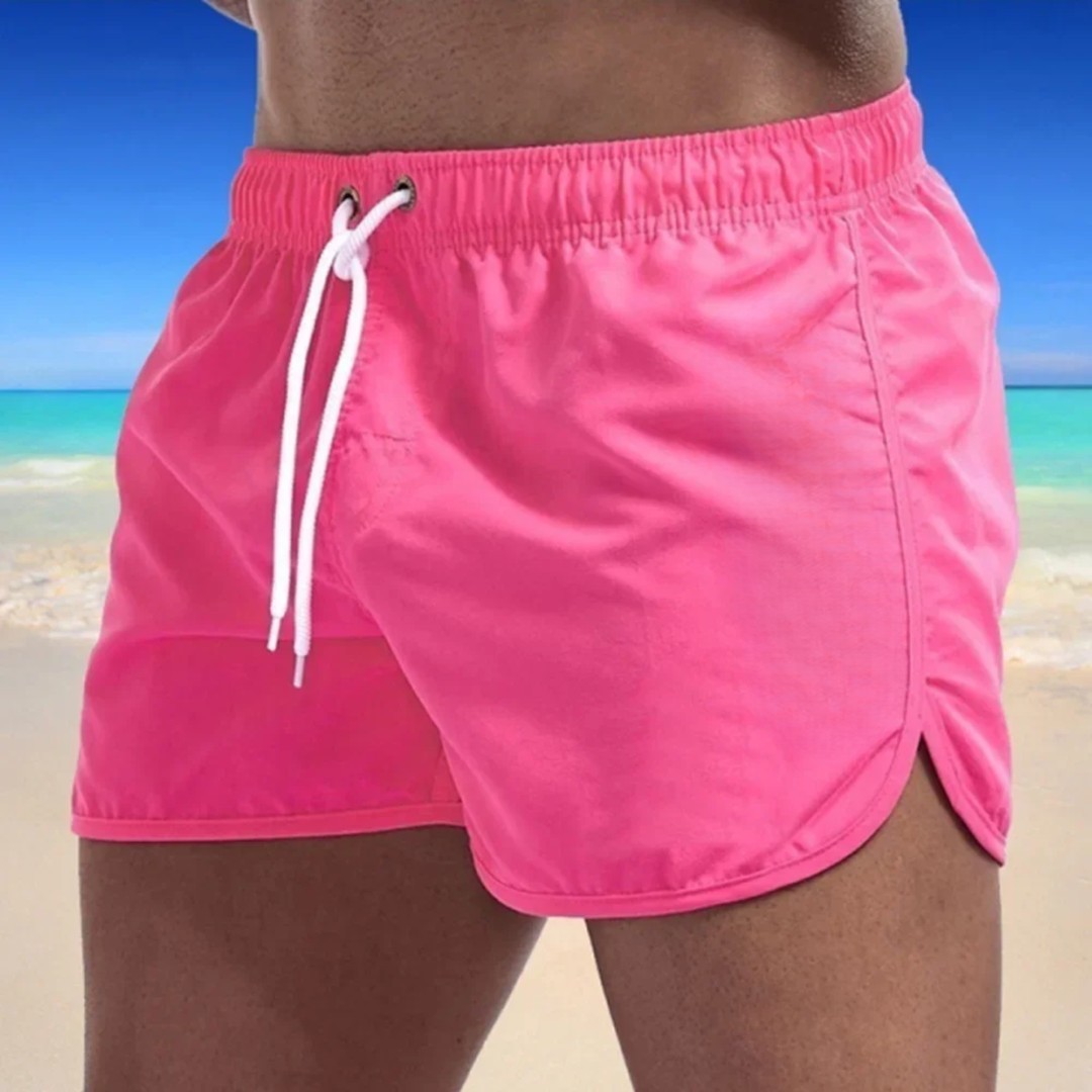 Badeshorts Herren mit Kordelzug – Stylische Badehosen Männer für Sommer und Strand, Bequeme Passform und Elastischer Bund 4