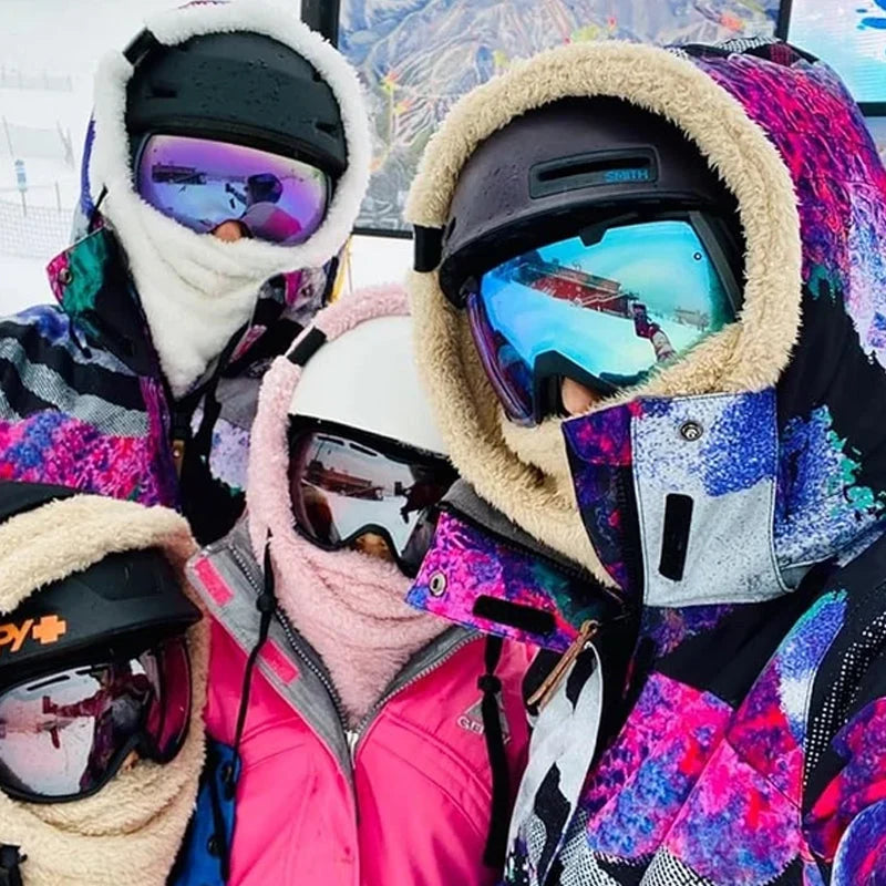 Beanie Mütze Damen Winter – Warme Fleece-Mütze mit Verstellbarer Passform für Damen, Multifunktionale Damenmützen für Kalte Tage 1