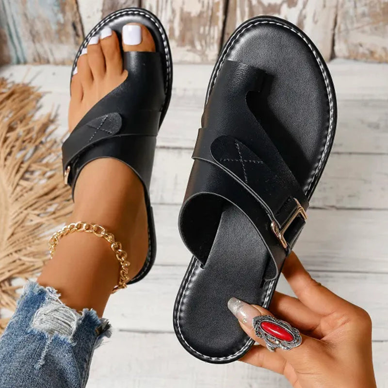 Bequeme Damensandalen mit ergonomischem Design für den Sommer 0