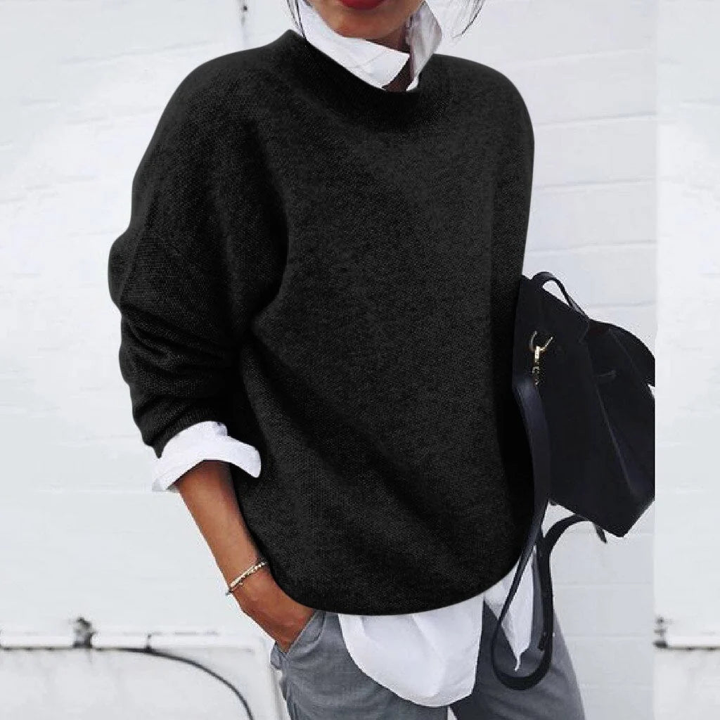 Bequemer Damenpullover mit zeitlosem Stil für vielseitige Looks 0