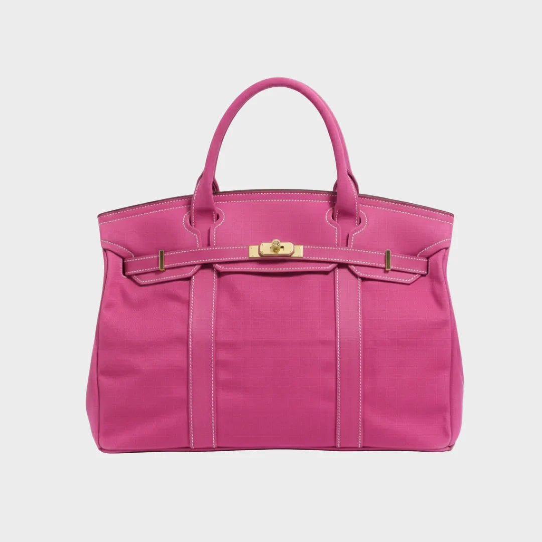 Boatkin Damen Tote Bag aus Canvas mit strukturierter Optik 10