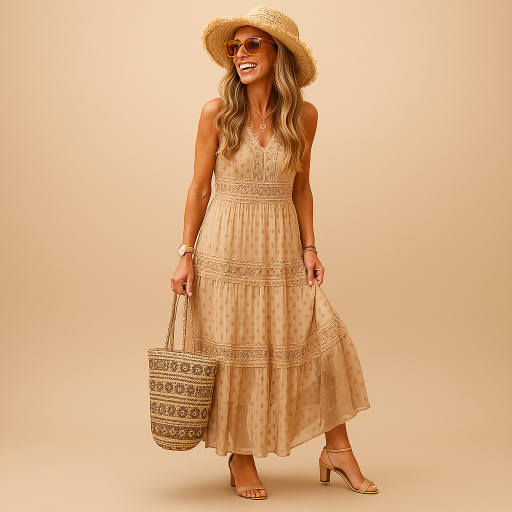 Boho-Sommerkleid für Damen im Ibiza-Stil – Luftig und Elegant 1