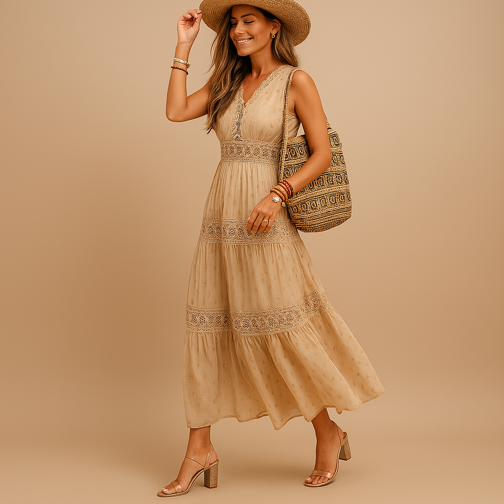 Boho-Sommerkleid für Damen im Ibiza-Stil – Luftig und Elegant 2