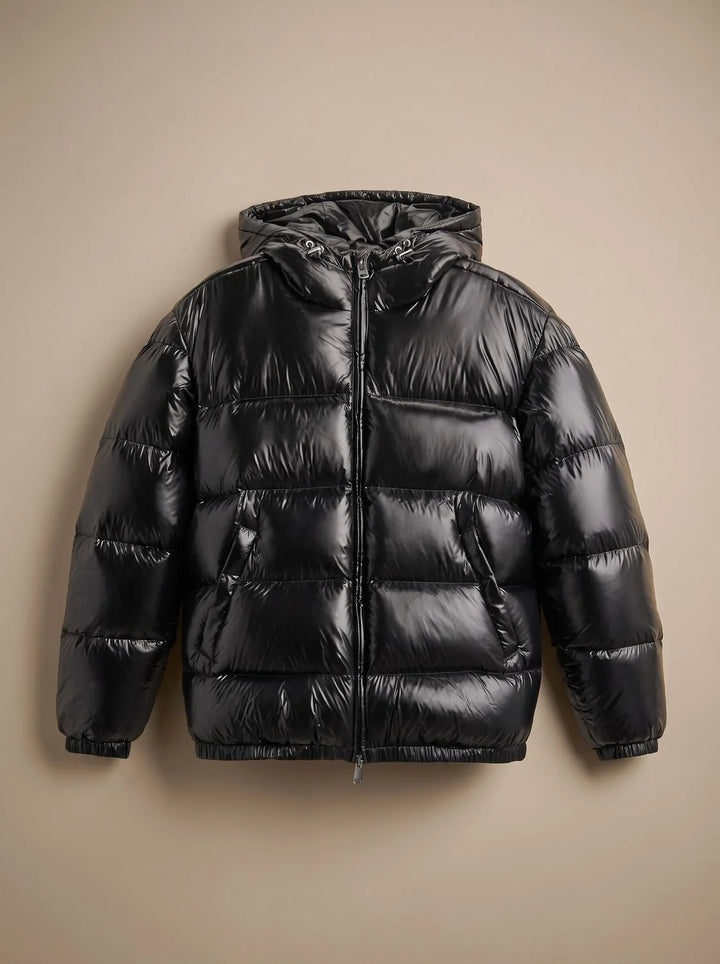Christian | Herren Steppjacke mit Kapuze Wasserabweisende Daunenjacke 3