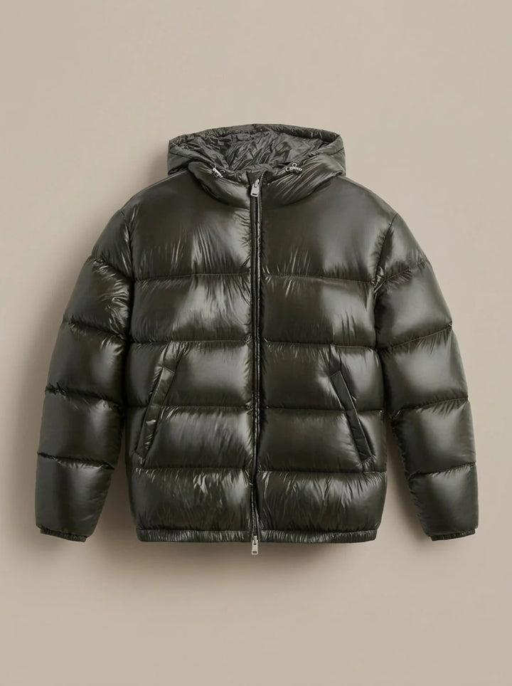 Christian | Herren Steppjacke mit Kapuze Wasserabweisende Daunenjacke 6