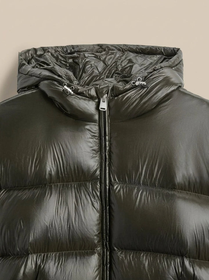 Christian | Herren Steppjacke mit Kapuze Wasserabweisende Daunenjacke 9