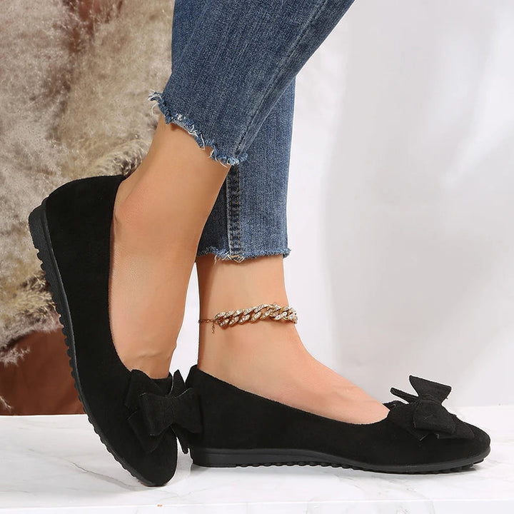 Damen Ballerinas mit Schleifen-Detail – Komfortable Frühlingsschuhe für Alltag und Büro 5