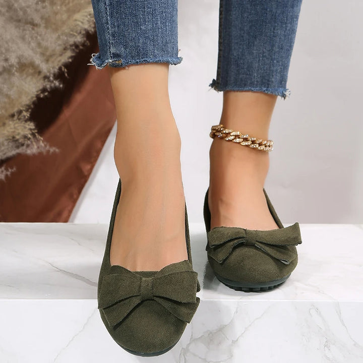 Damen Ballerinas mit Schleifen-Detail – Komfortable Frühlingsschuhe für Alltag und Büro 7