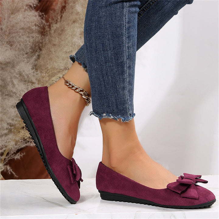 Damen Ballerinas mit Schleifendetail – Stilvolle Flats für Alltag und Büro 6