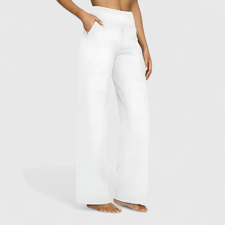 Damen Bequeme Hose Elegante Schlanke Passform Vielseitig für Alltag und Büro 13