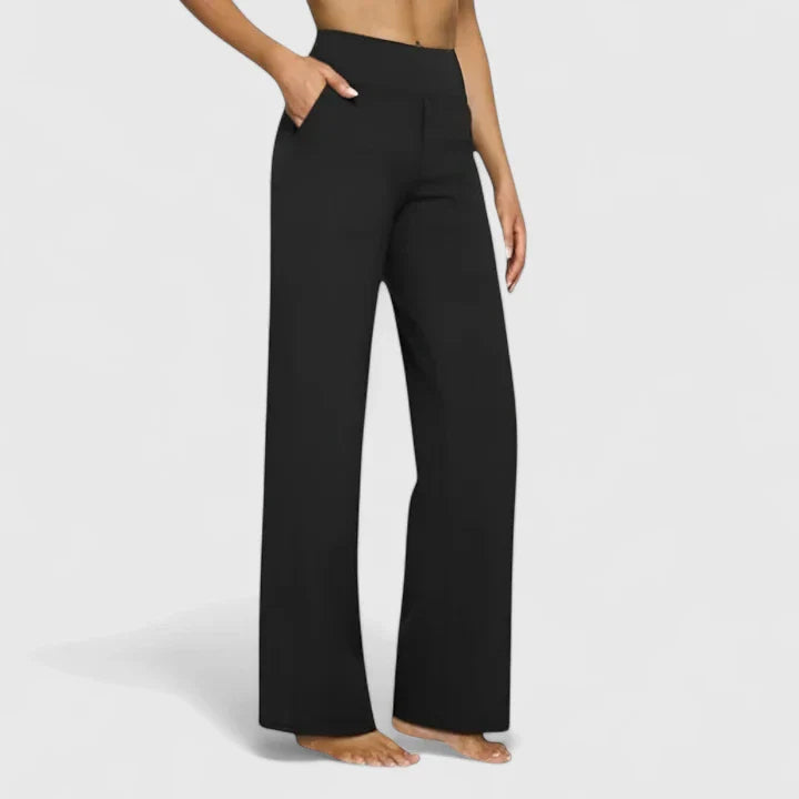 Damen Bequeme Hose Elegante Schlanke Passform Vielseitig für Alltag und Büro 7