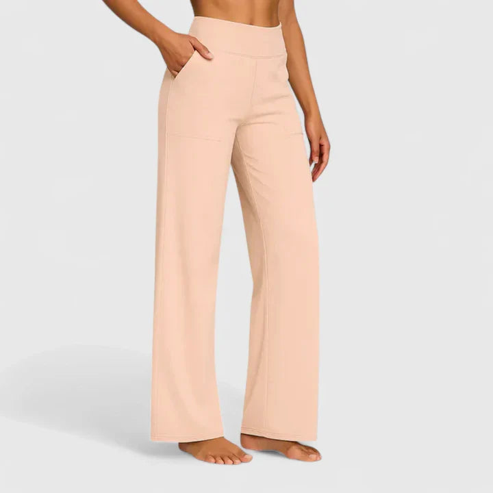 Damen Bequeme Hose Elegante Schlanke Passform Vielseitig für Alltag und Büro 8
