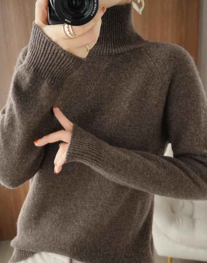 Damen Kaschmir Rollkragenpullover 9