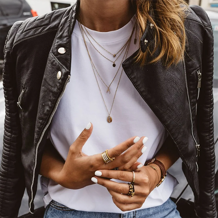 Damen Lederjacke klassisch und vielseitig 4