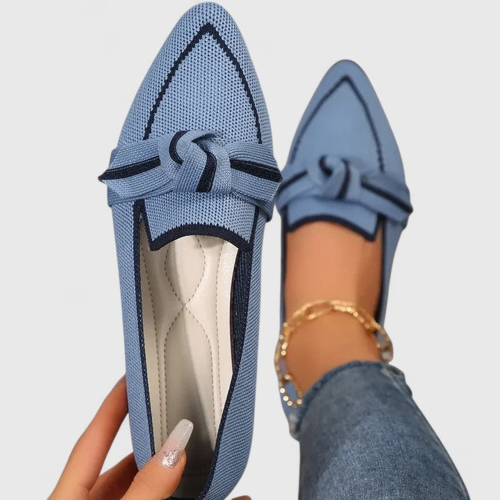 Damen Legere Flats mit Knoten-Detail – Komfortable Frühling Schuhe 1