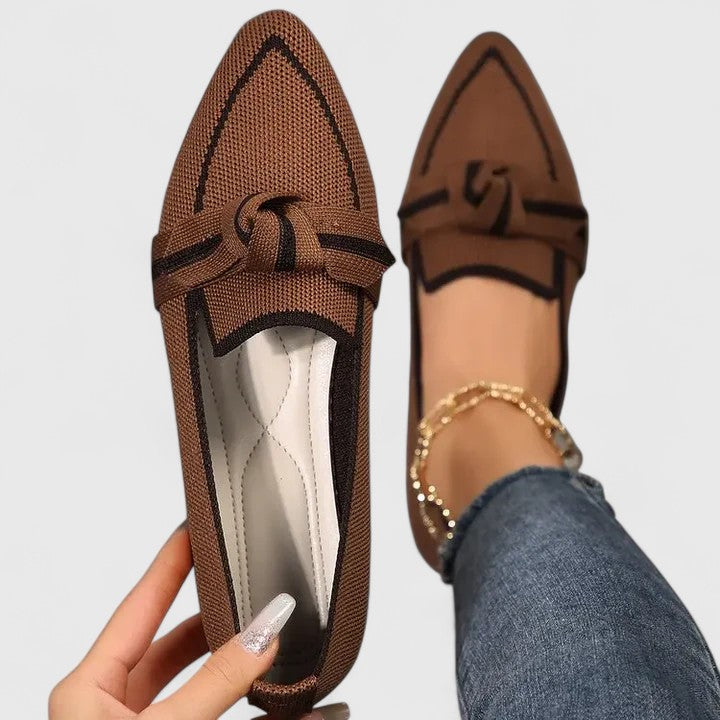 Damen Legere Flats mit Knoten-Detail – Komfortable Frühling Schuhe 2