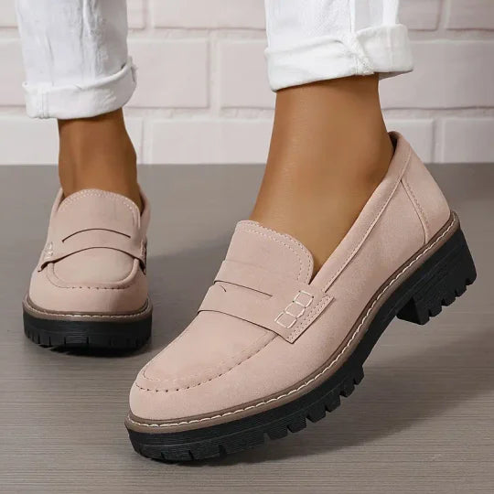 Damen Loafer mit Orthopädischer Arch Support und Dicker Sohle Komfortabler Casual Schuh 4