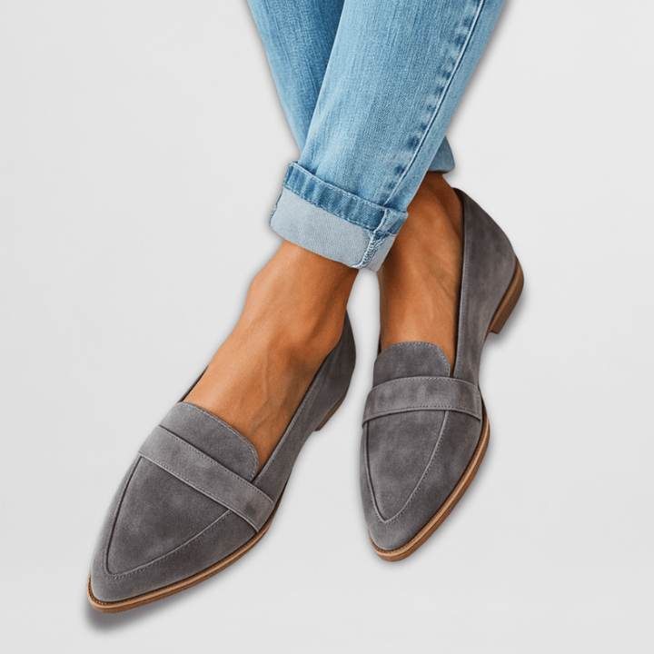 Damen Loafers mit spitzer Zehenpartie – Elegante Frühjahrs-Schuhe für stilbewusste Frauen 1