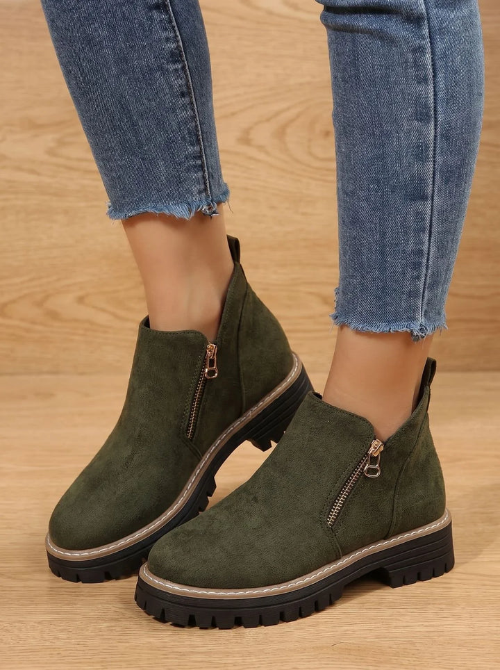 Damen Orthopädische Ankleboots mit Leopardenmuster und Arch Support für Komfort 8