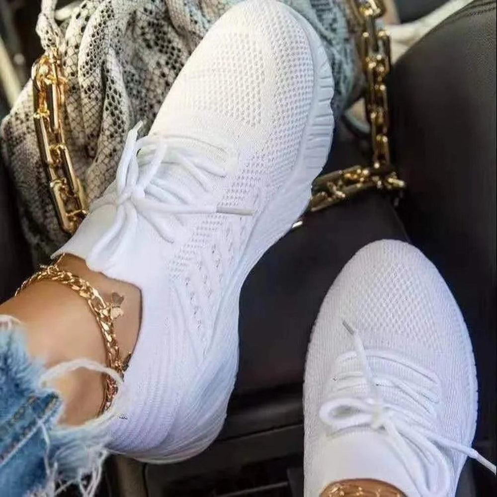Damen Orthopedic Sneaker mit Schnürung und Arch Support für Streetstyle Komfort 1