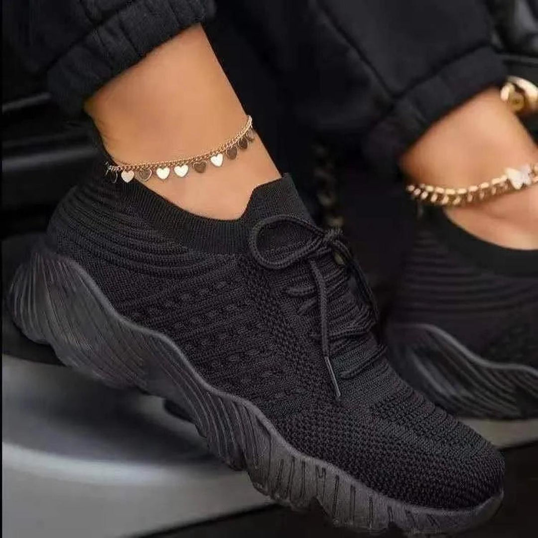 Damen Orthopedic Sneaker mit Schnürung und Arch Support für Streetstyle Komfort 2