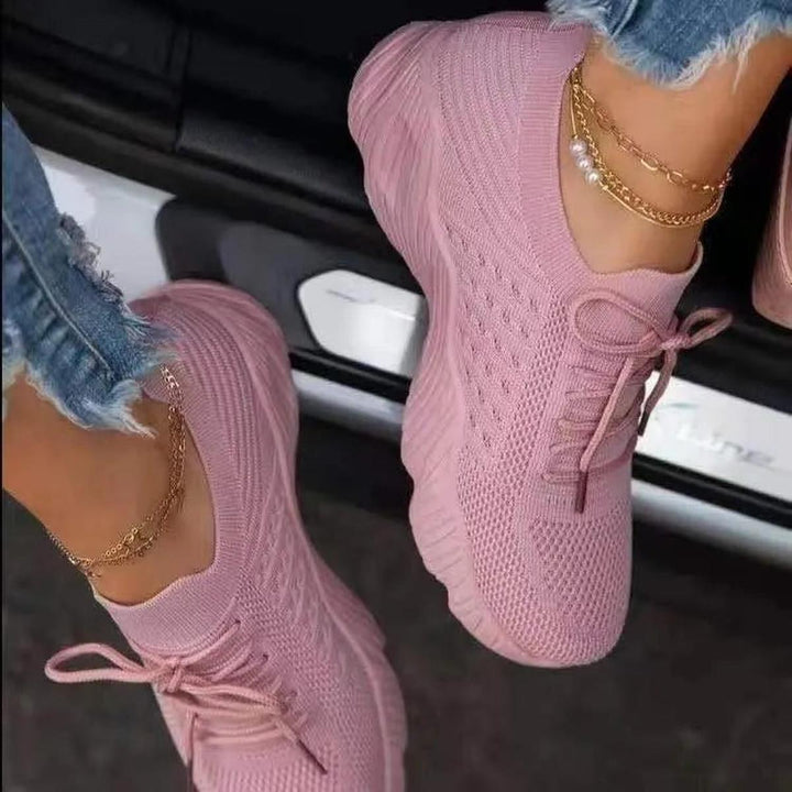 Damen Orthopedic Sneaker mit Schnürung und Arch Support für Streetstyle Komfort 4