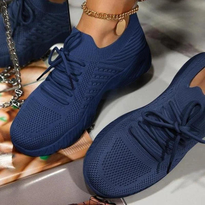 Damen Orthopedic Sneaker mit Schnürung und Arch Support für Streetstyle Komfort 5