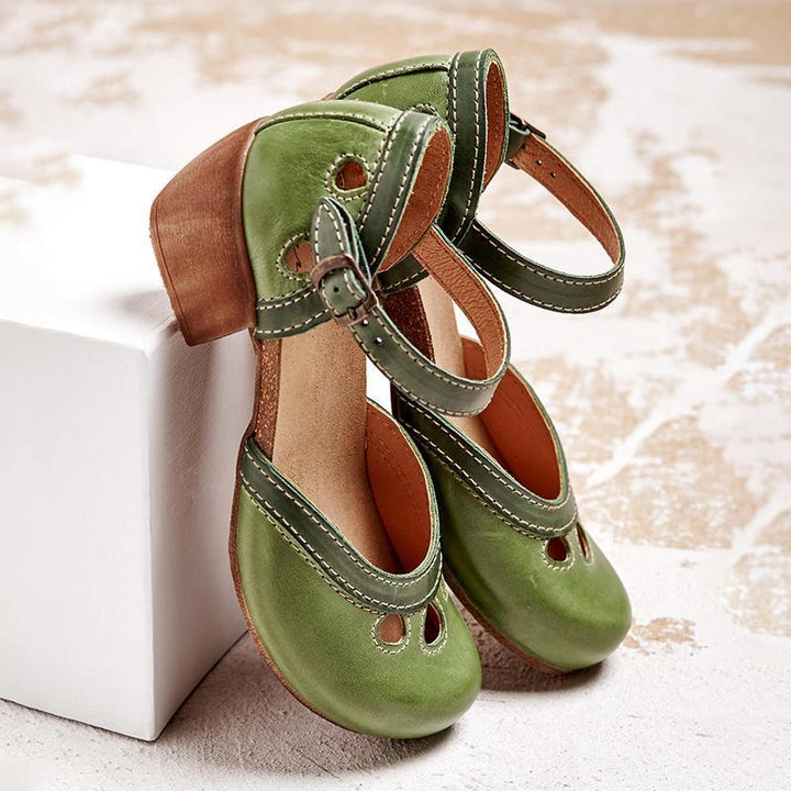 Damen Sandalen Mit Niedrigem Absatz – Bequeme Sommerschuhe Damen Für Warmes Wetter, Elegante Orthopädische Sandalen 1