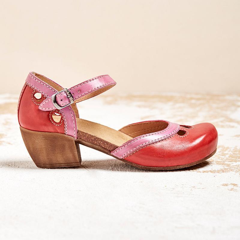 Damen Sandalen Mit Niedrigem Absatz – Bequeme Sommerschuhe Damen Für Warmes Wetter, Elegante Orthopädische Sandalen 6