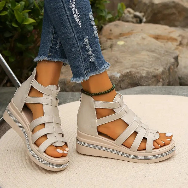 Damen Sandalen mit Hohem Absatz - Elegante Sommerschuhe für Komfort und Stil 4