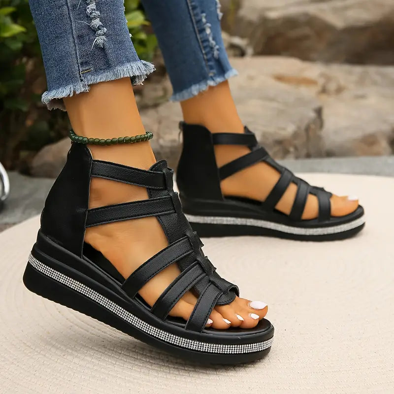 Damen Sandalen mit Hohem Absatz - Elegante Sommerschuhe für Komfort und Stil 5