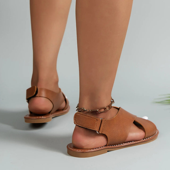 Damen Sandalen mit Schnalle – Elegante Ledersandalen für den Sommer 3