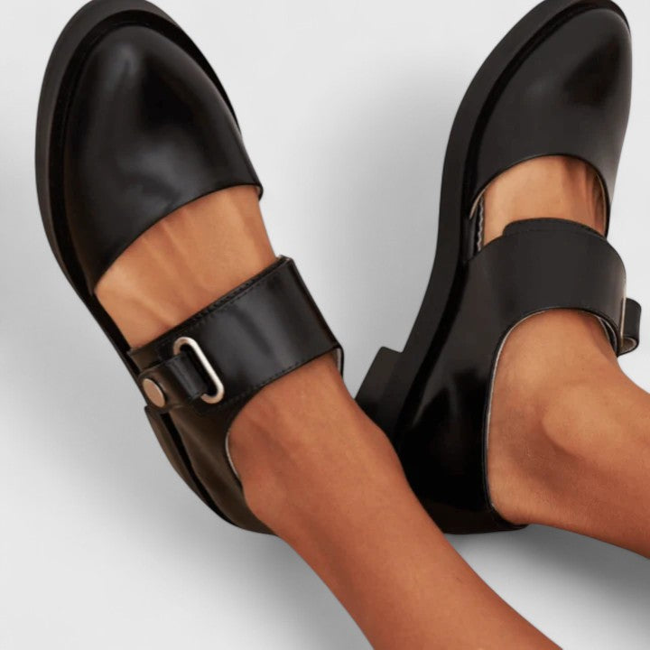 Damen Slip-On Laufschuhe mit Orthopädischer Fußbettung und Rundspitze Komfort 0