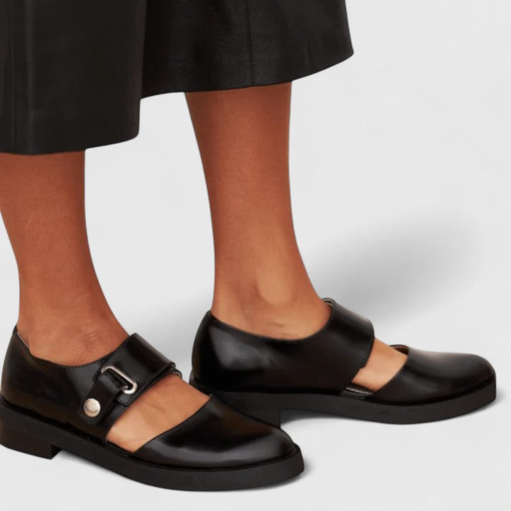 Damen Slip-On Laufschuhe mit Orthopädischer Fußbettung und Rundspitze Komfort 1