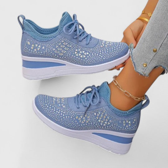 Damen Sneaker mit Orthopädischer Arch Support und Leichtem Plateau-Design für Frühling 5