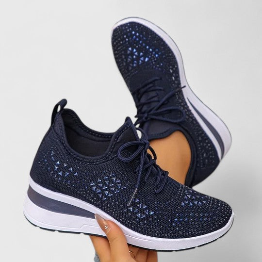 Damen Sneaker mit Orthopädischer Arch Support und Leichtem Plateau-Design für Frühling 6