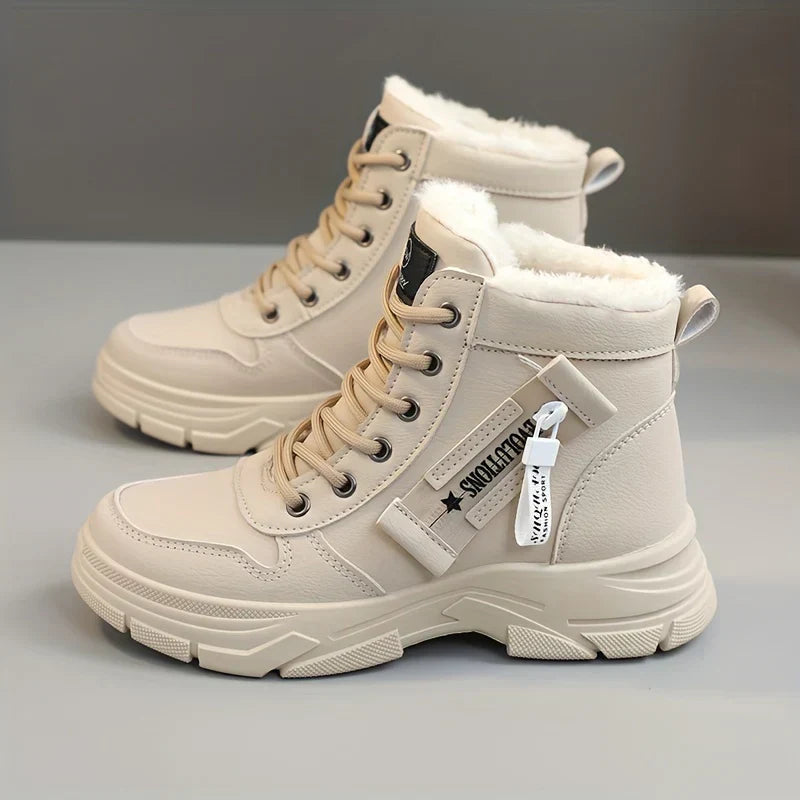 Damen Stiefel mit Orthopädischer Passform und Arch Support, Chunky Sole Komfortboots 0