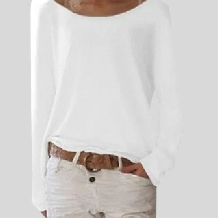 Damen Strickpullover mit U-Boot-Ausschnitt Elegant und Formbeständig 2