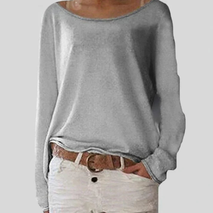 Damen Strickpullover mit U-Boot-Ausschnitt Elegant und Formbeständig 3