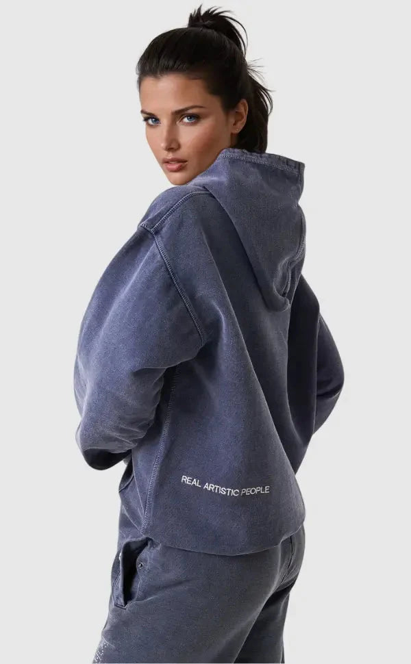Damen Sweatshirt mit Kapuze 2