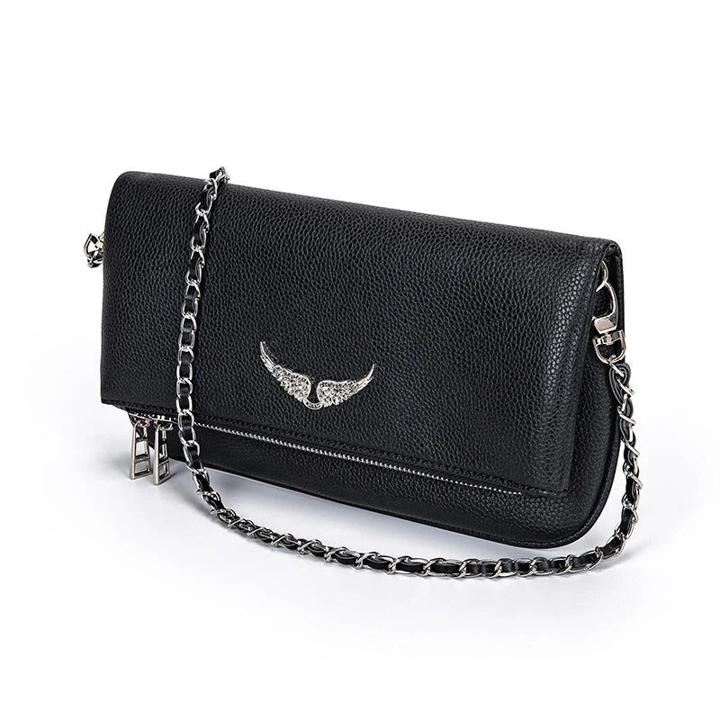Damen elegante Pochette Handtasche mit Riemen 2