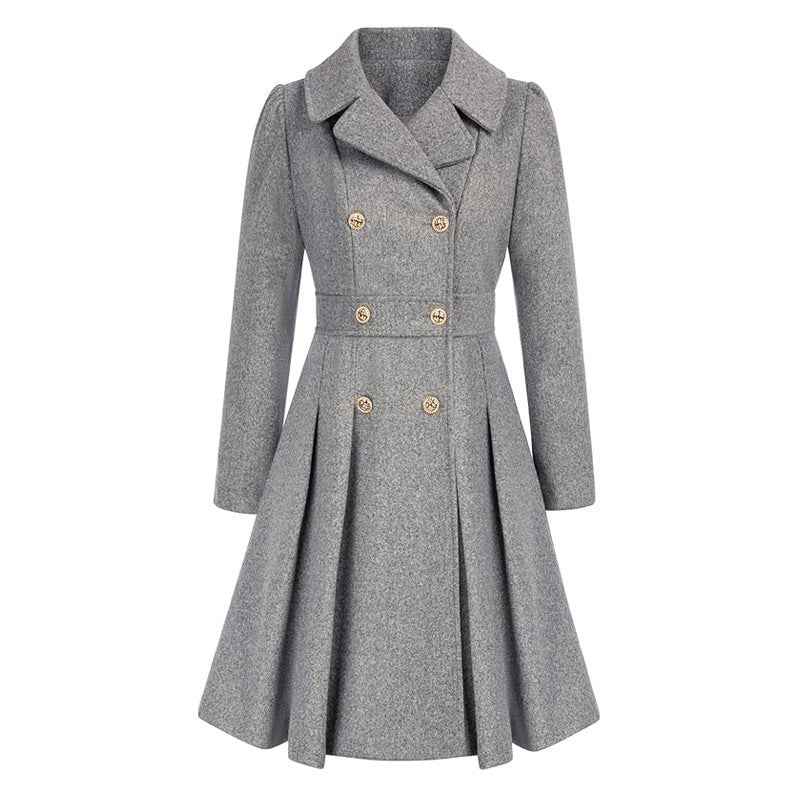 Damen eleganter Wintermantel 0